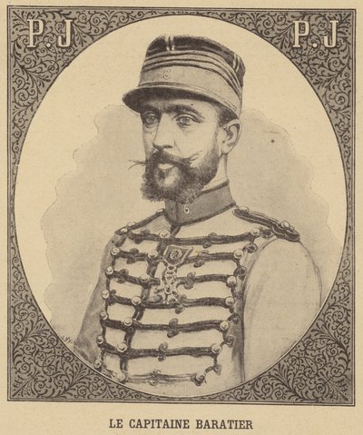 Capitain Baratier by French School